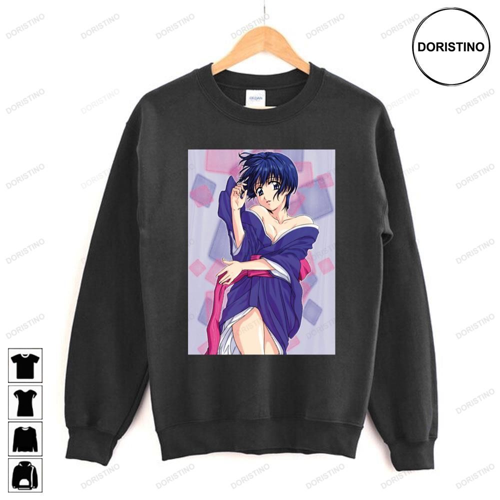 Aoi Sakuraba Ai Yori Aoshi Bluer Than Indigo Limited Edition T-shirts